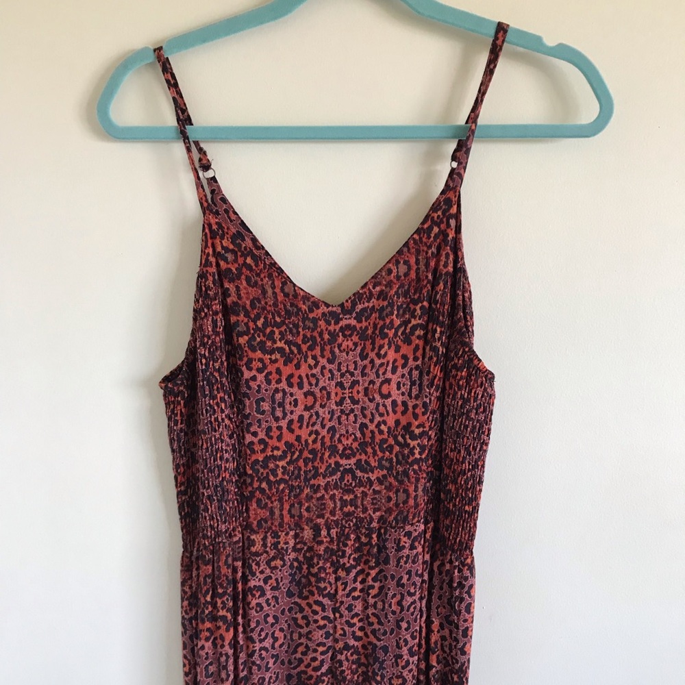 Angie Animal Print Jumpsuit NWT - Picture 4 of 9